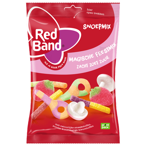 Foto van Red Band Magische mix op witte achtergrond