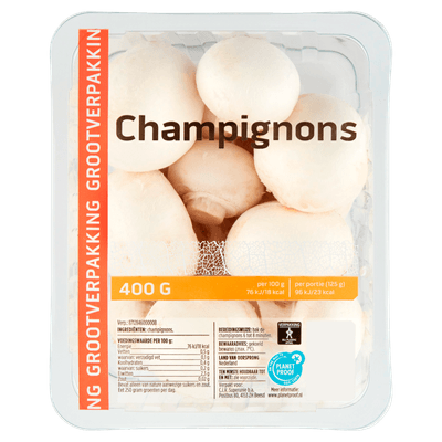 Champignons middel - 400 g