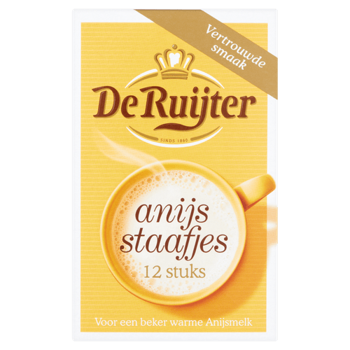 Foto van De Ruijter Anijsstaafjes op witte achtergrond