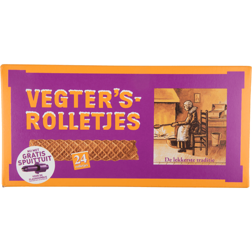 Foto van Hollandia Vegter's rolletjes op witte achtergrond