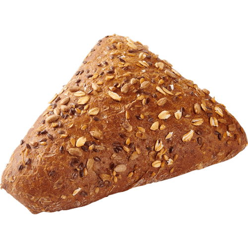 Foto van Waldkorn triangel op witte achtergrond