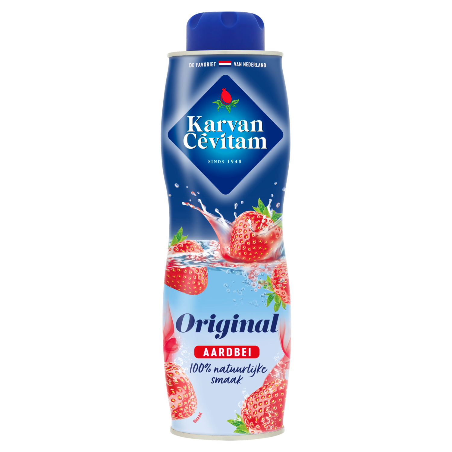 Karvan Cevitam Limonadesiroop aardbei