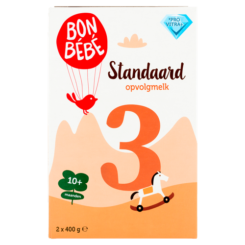 Foto van Bonbébé Opvolgmelk standaard 3 10+ maanden op witte achtergrond