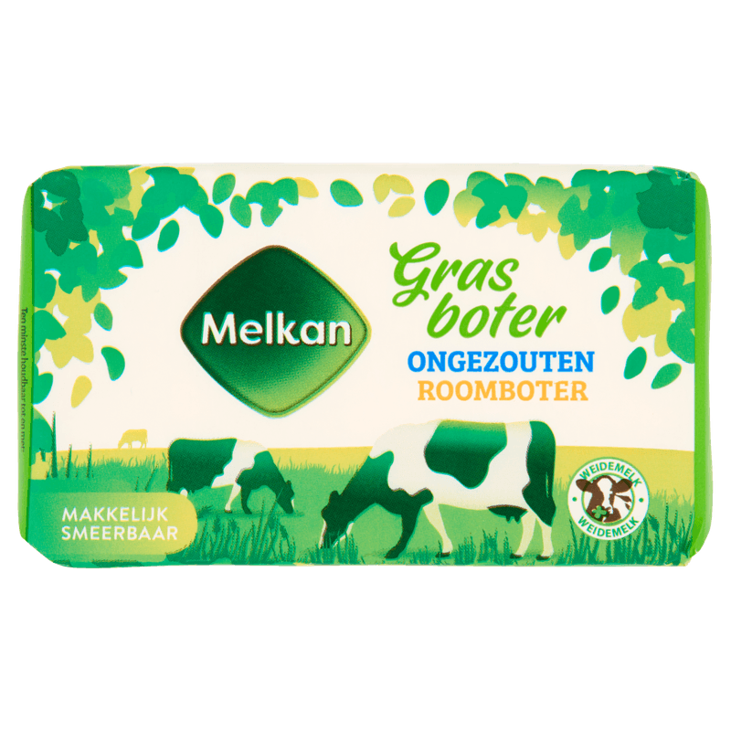 Melkan Grasboter ongezouten roomboter