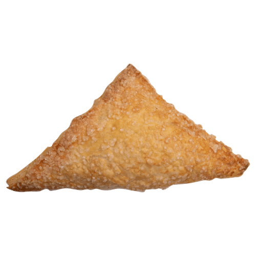 Foto van Appelflap op witte achtergrond