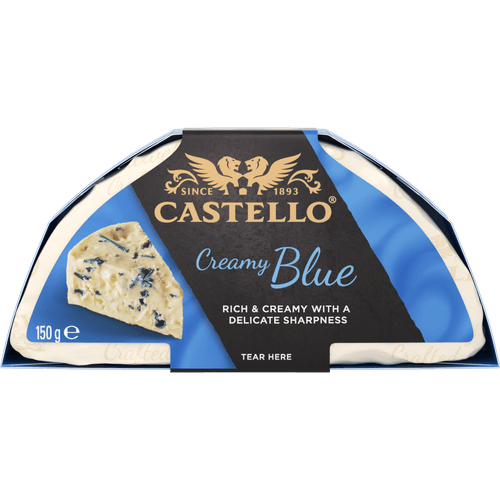Foto van Castello Creamy bleu 70+ op witte achtergrond