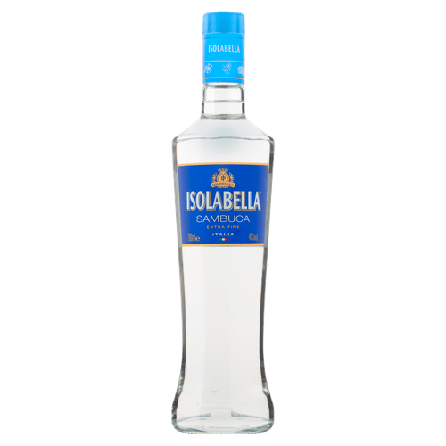 Foto van Isolabella Likeur sambuca op witte achtergrond