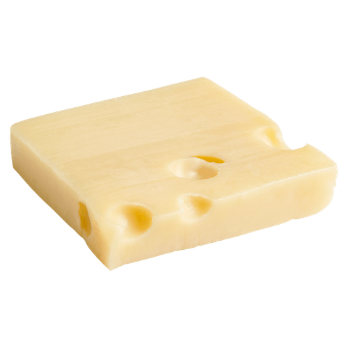 Foto van DekaVers Emmentaler frans op witte achtergrond