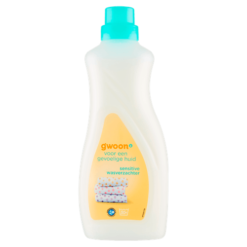 Foto van G'woon Wasverzachter sensitive op witte achtergrond