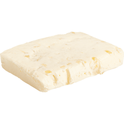 Foto van DekaVers Roomkaas ananas op witte achtergrond