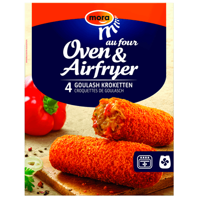Mora Goulash oven & airfryer kroket 4 stuks - 320 g