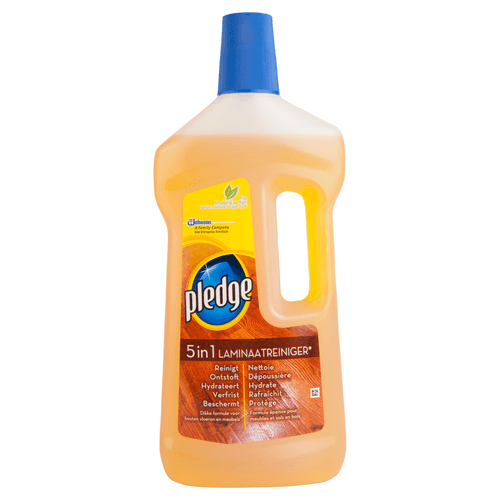 Foto van Pledge Laminaatreiniger 5 in 1 op witte achtergrond