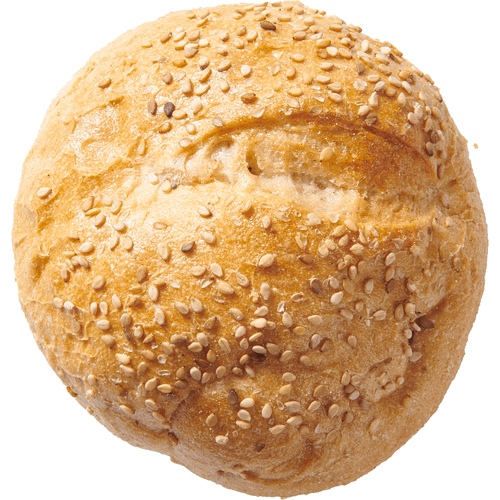 Foto van DekaVers Sesambol op witte achtergrond
