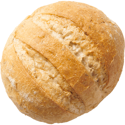 Foto van DekaVers Italiaanse bol op witte achtergrond