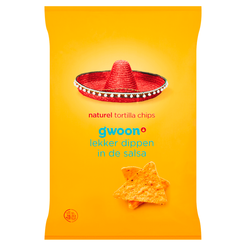 G'woon Tortilla chips naturel