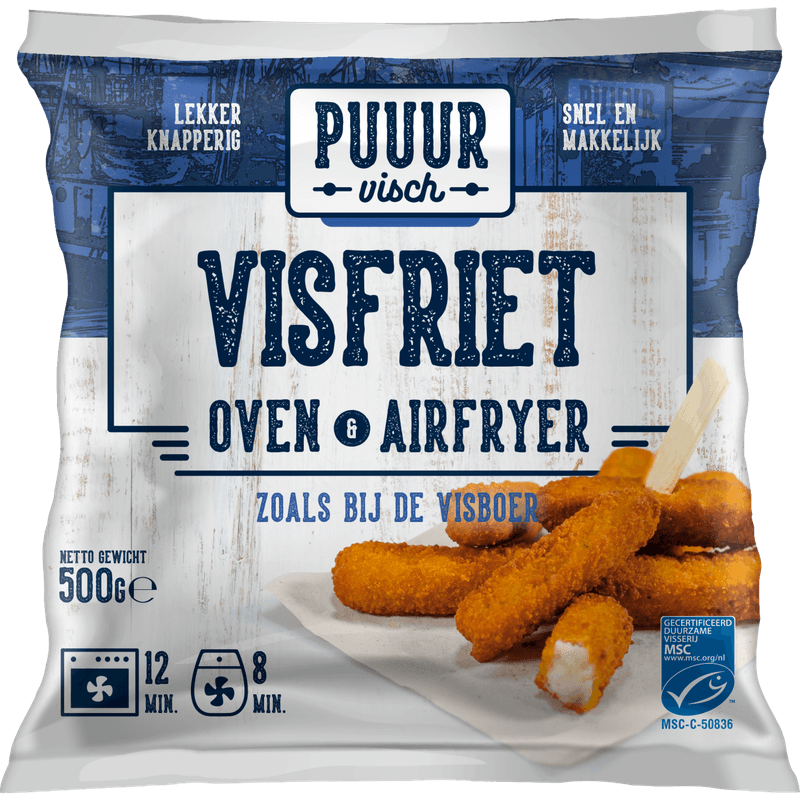 Puuur Visch Visfriet Oven & Airfryer 500 g