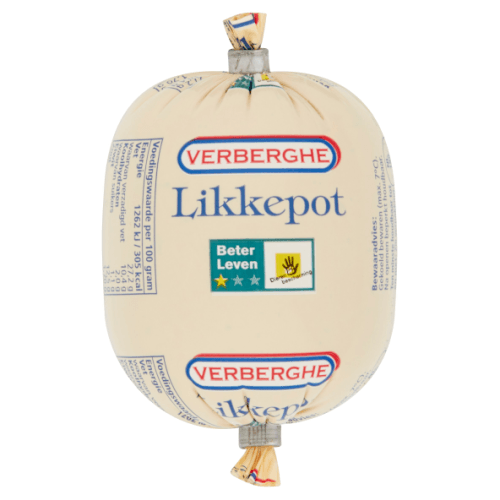 Foto van Verberghe Likkepot op witte achtergrond