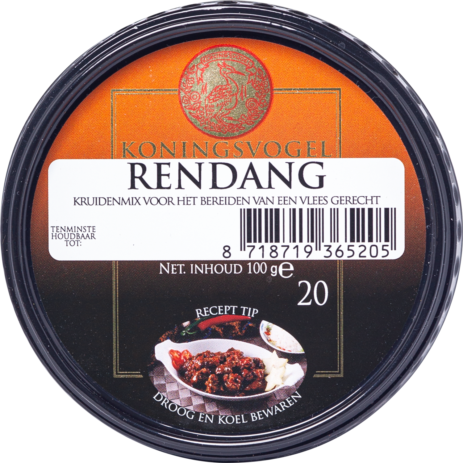 Koningsvogel Boemboe rendang