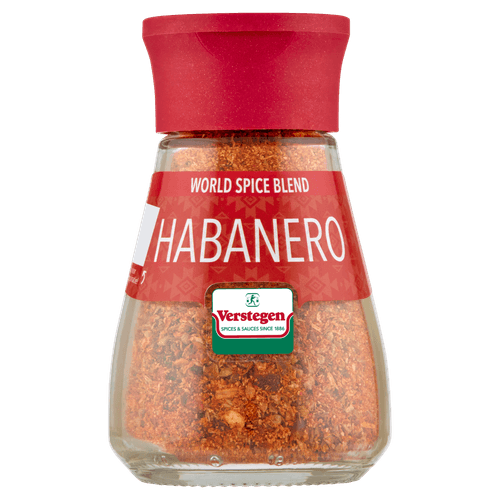 Foto van Verstegen Strooier wereldmixen habanero op witte achtergrond