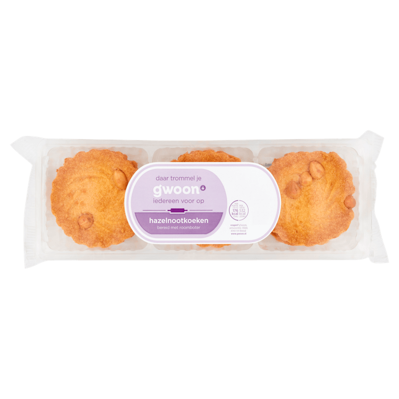 Gwoon rmb hazelnootkoek