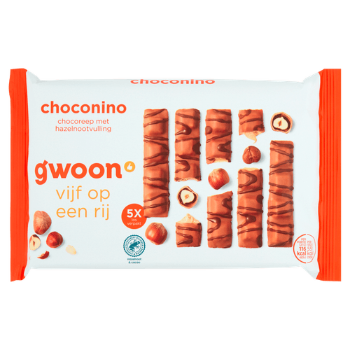 Foto van G'woon Choconino op witte achtergrond