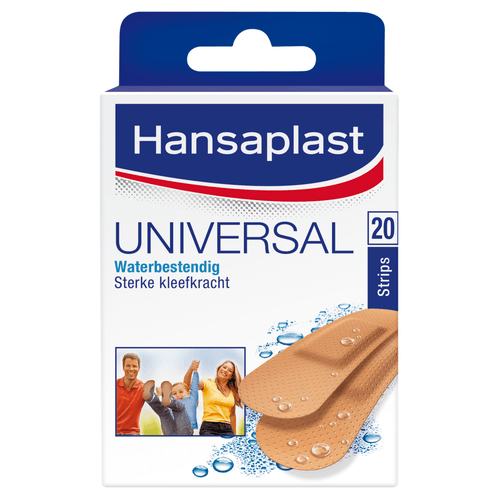 Foto van Hansaplast Pleisters universal op witte achtergrond