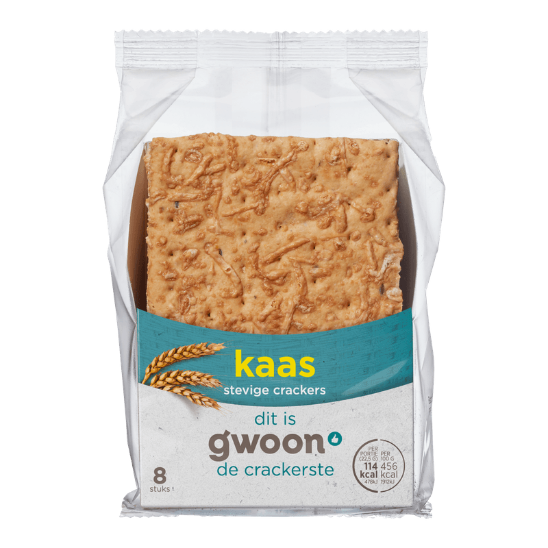 G'woon Crackers kaas