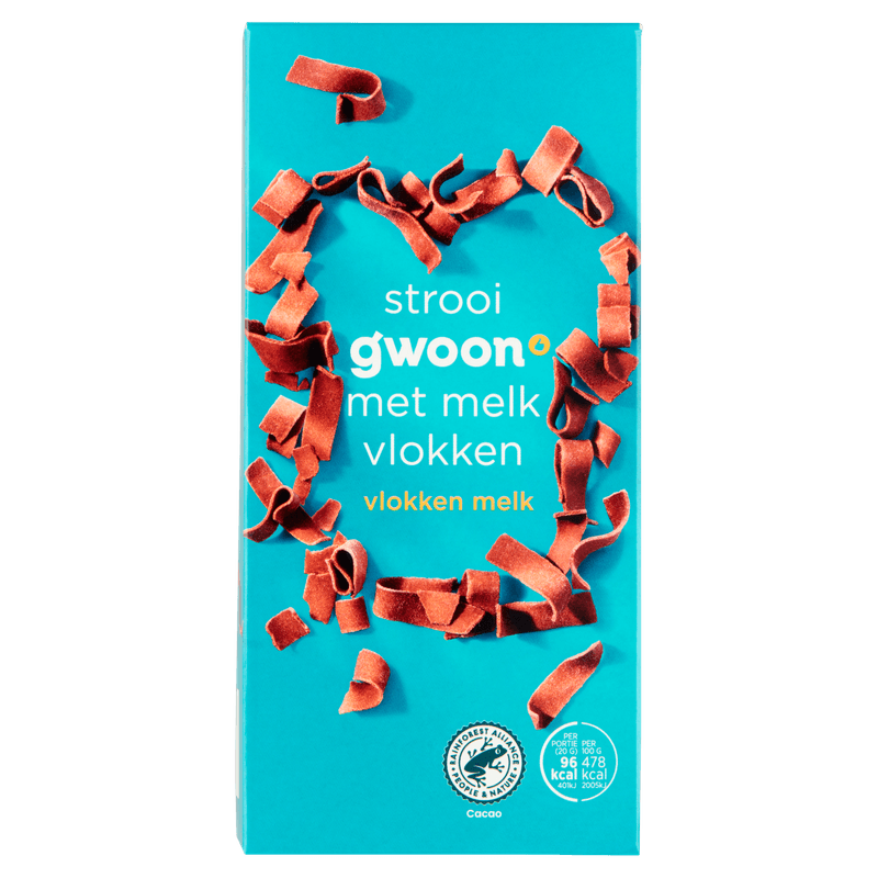 G'woon vlokken melk 300gr