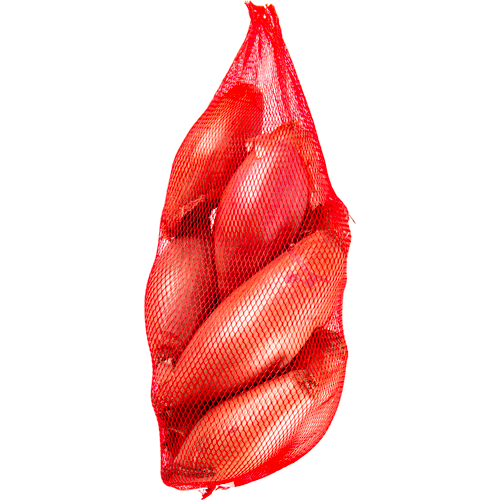 Foto van Banaansjalotten op witte achtergrond