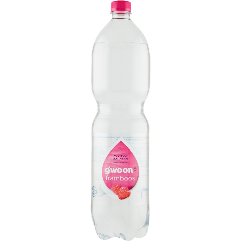 G'woon Bruisend mineraalwater framboos
