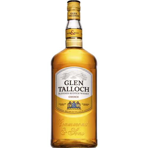 Foto van Glen Talloch Whisky op witte achtergrond