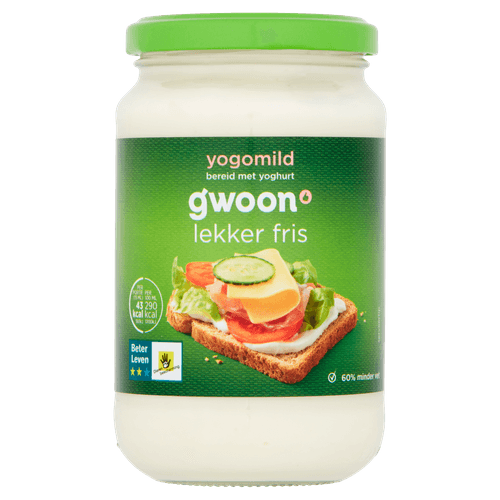 Foto van G'woon Yogomild op witte achtergrond