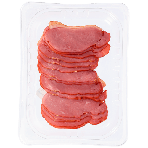 Foto van Buytenlust Gerookte eendenborstfilet getrancheerd op witte achtergrond