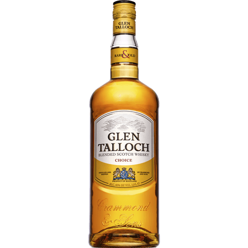 Foto van Glen Talloch Whisky op witte achtergrond
