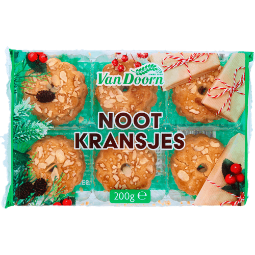 Foto van Van Doorn Nootkransjes op witte achtergrond