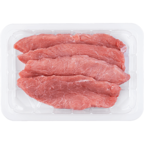 Foto van DekaVers Varkensschnitzel 4 stuks op witte achtergrond