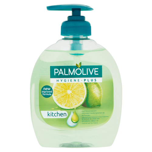 Foto van Palmolive Vloeibare zeep keuken op witte achtergrond