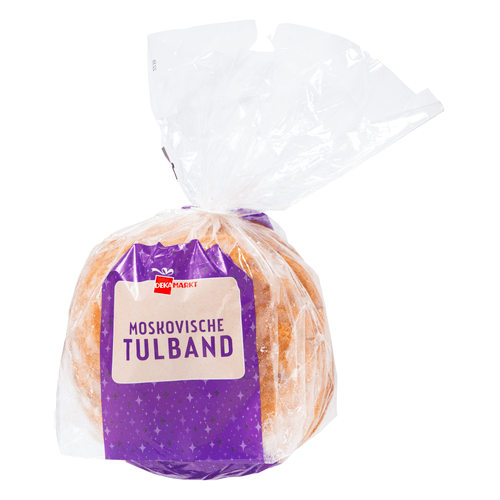 Foto van DekaMarkt Moskovische tulband op witte achtergrond