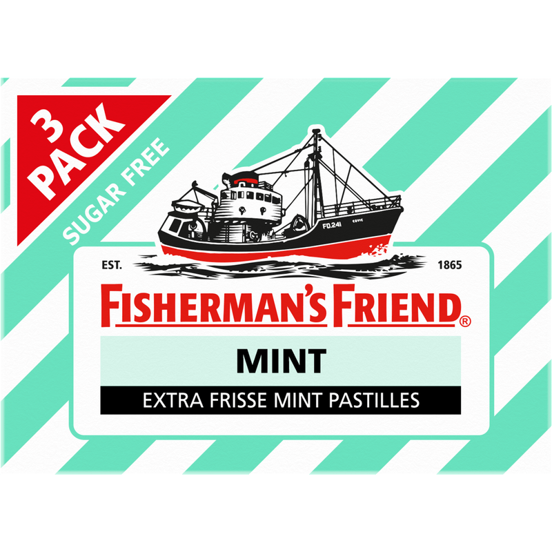 Fisherman's Friend Mint suikervrij 3 pack