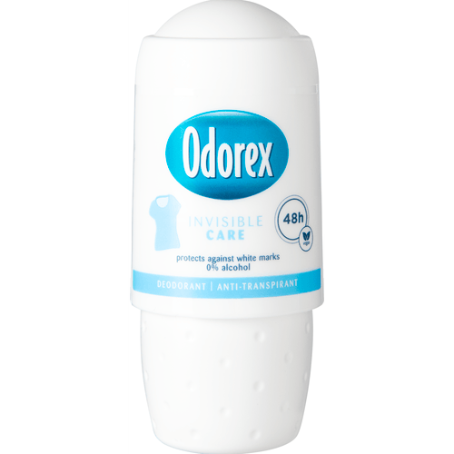 Foto van Odorex Deoroller invisible care op witte achtergrond