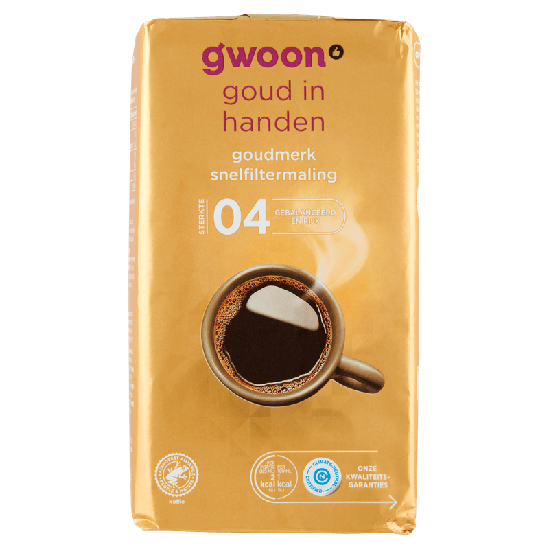 G'woon Filterkoffie goud