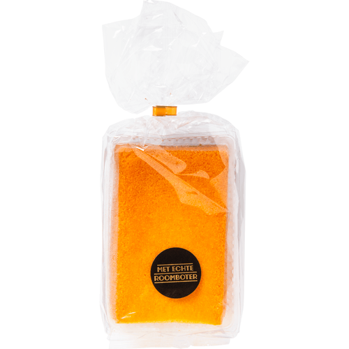 Foto van DekaVers Roombotercake op witte achtergrond