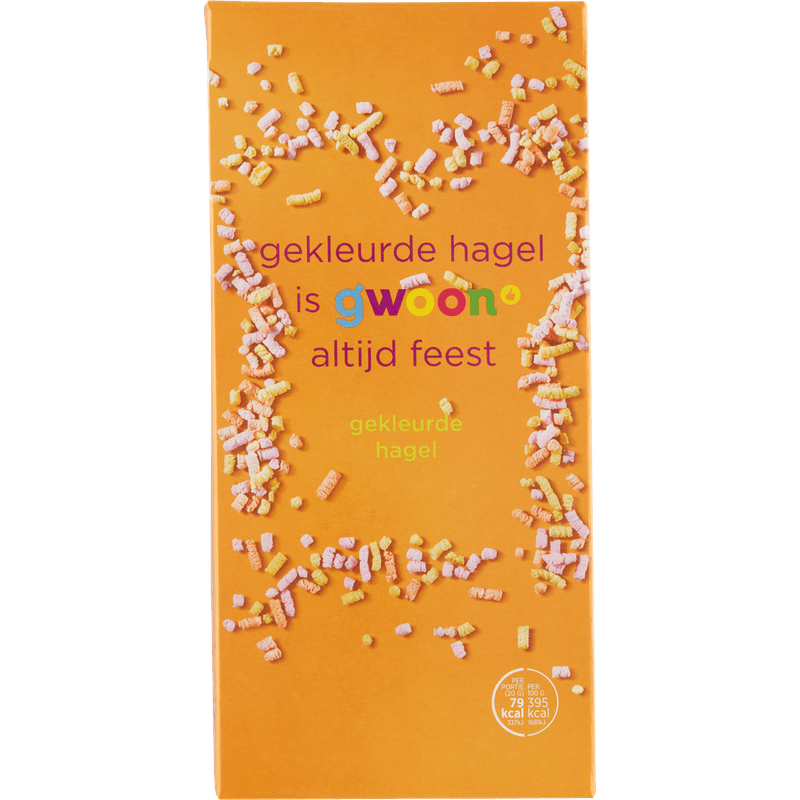 G'woon Gekleurde hagelslag
