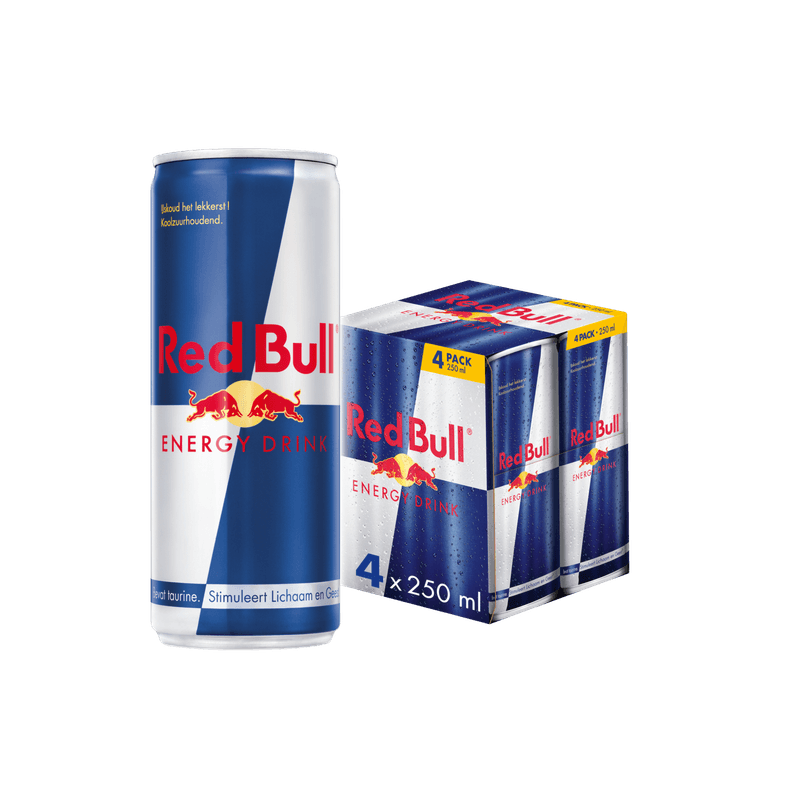 Red Bull Energy Drink - 4 x 250ml