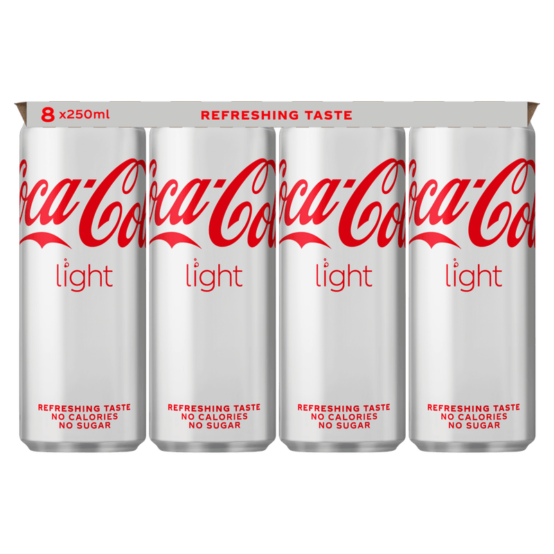 Coca-Cola Light 8 x 250 ml