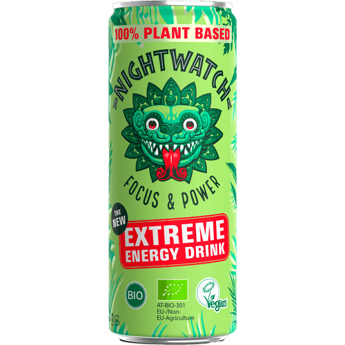 Foto van Nightwatch Energy drink op witte achtergrond