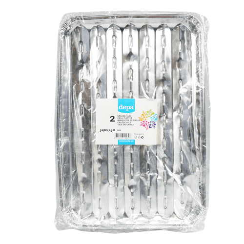 Foto van Depa Grillschalen 2 st.  34 x 23 cm op witte achtergrond