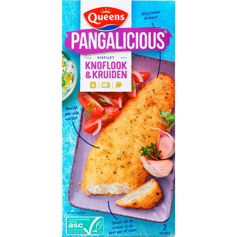 Queens Pangalicious knoflook & kruiden