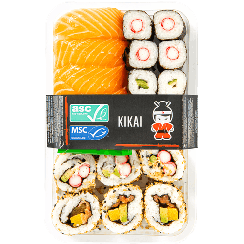 Foto van Sushi Ran Kikai op witte achtergrond