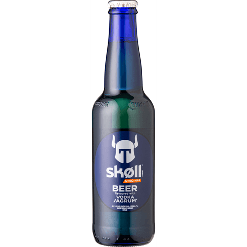 Foto van Skoll op witte achtergrond